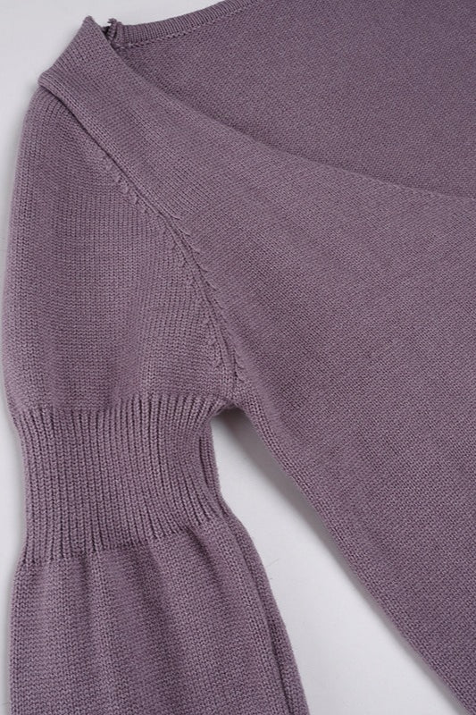 Pullover mit V-Ausschnitt und Blumenmuster