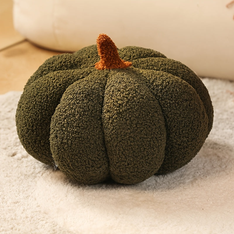 Plüsch Kürbis Kissen – Behaglich und Weich für Herbstdekoration