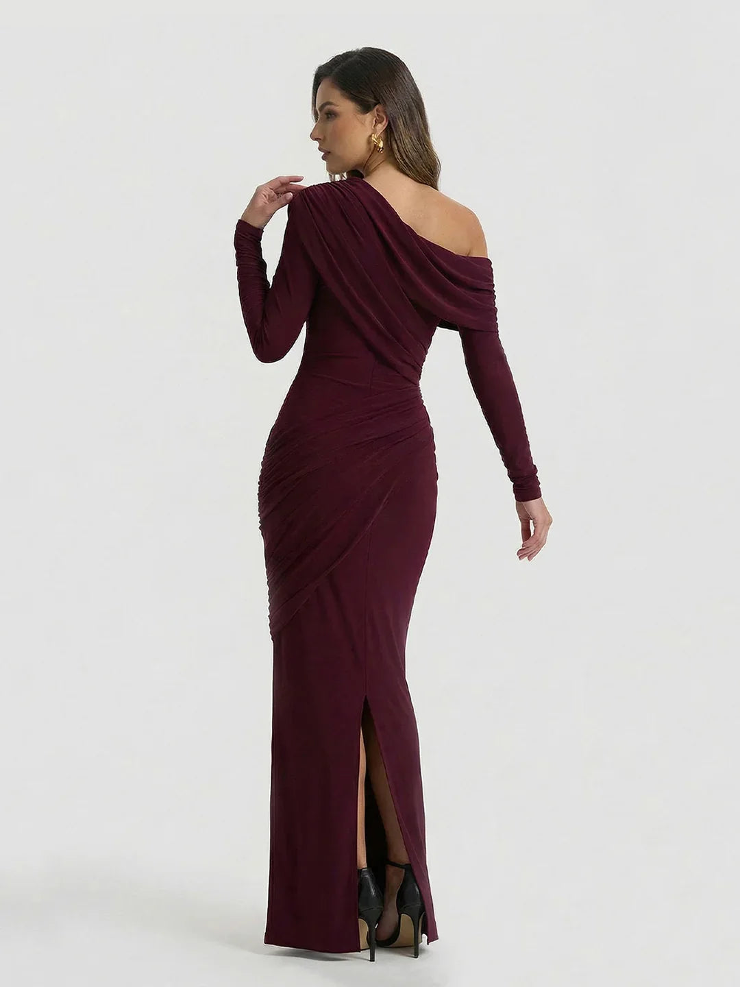 Asymmetric Elegantes Maxikleid