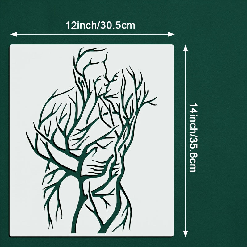 LoveTree Schablone – Kreativ und Flexibel für DIY Kunst