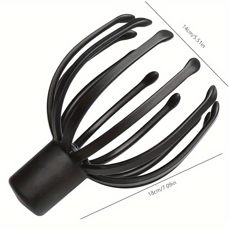 Elektrische Octopus Kopfhautmassager – USB Aufladbar und Platzsparend