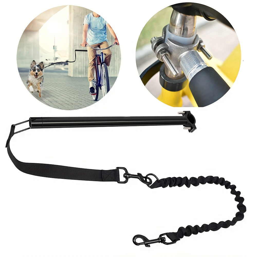 Hundeleine für das Fahrrad inklusive abnehmbarem Kabel – Erweiterbar & Sicherheitsbuffer