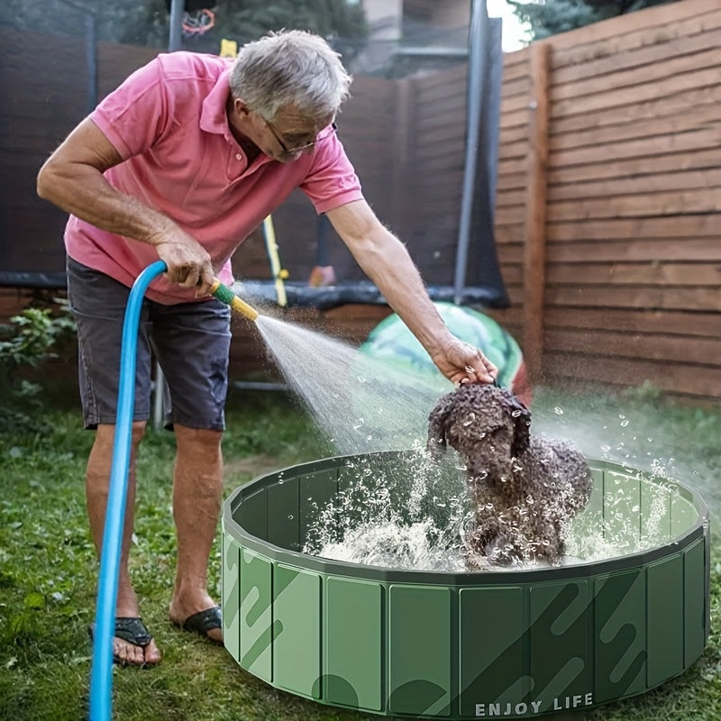 Tragbare Kühlbad für Hunde – Bequem und Sicher für Sommertage