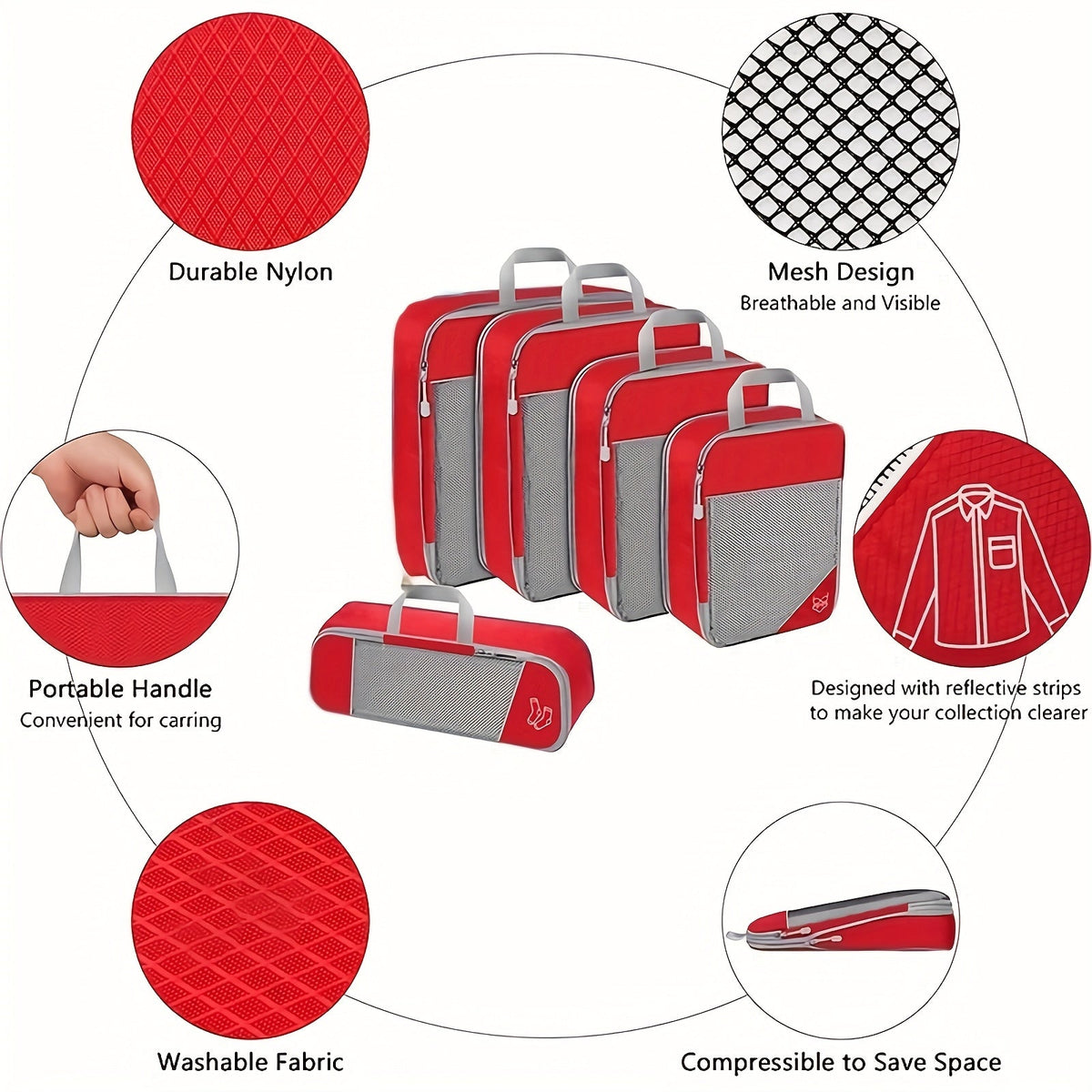 Reiseorganizer Set – Kompakt und Funktional für Unterwegs