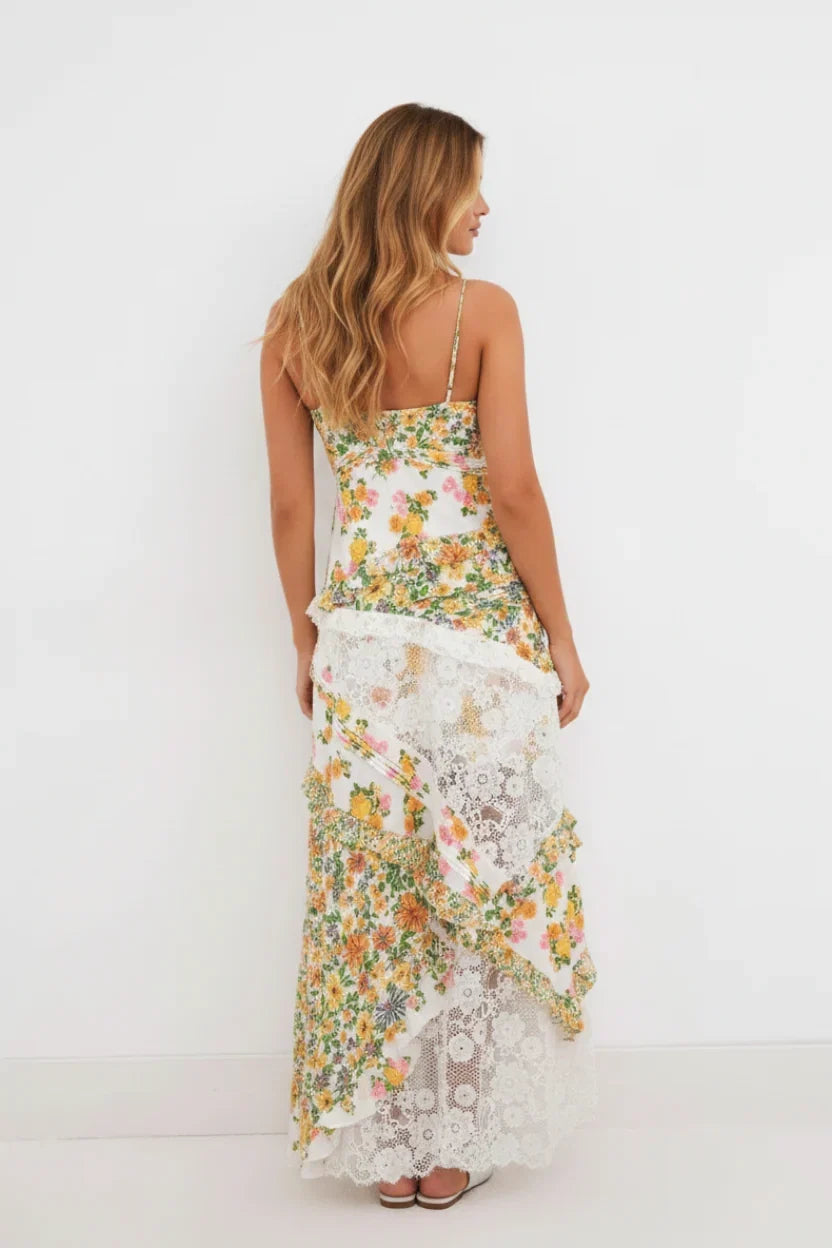 Flattering – Maxikleid mit Blumenmuster