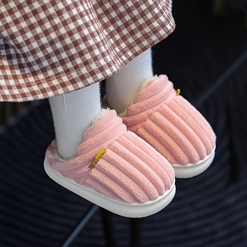 Weiche Plüschslipper für Kinder – Für Wärme sowie Komfort zu Hause
