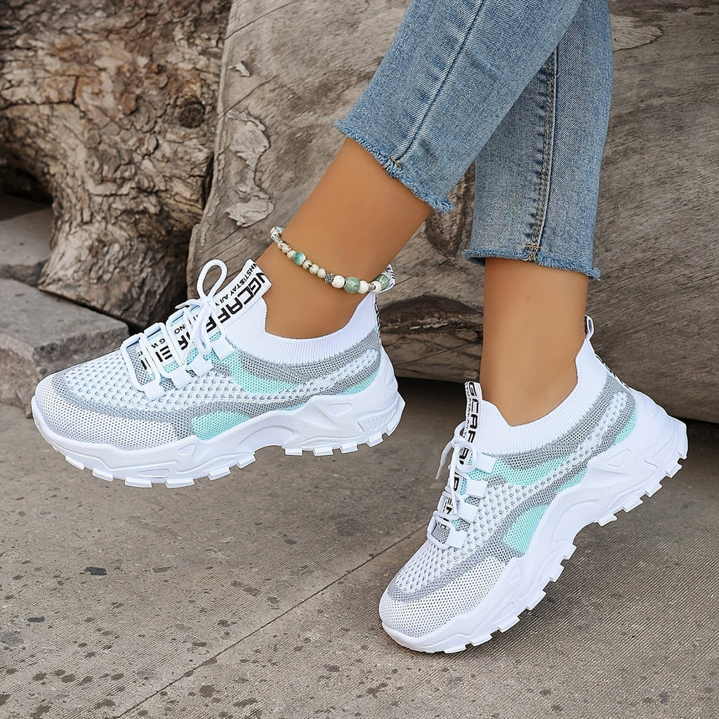 Damen Freizeit Sneakers - Flexibel und Atmungsaktiv für den Alltag