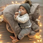 Elephant Snuggle Baby Kissen – Weich, Kuschelig und Bequem