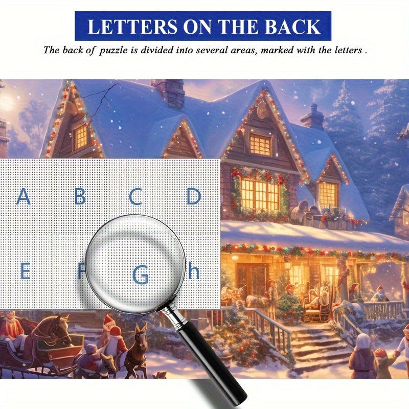 Winterliche Verzauberung Puzzle: Genieße die festliche Stimmung