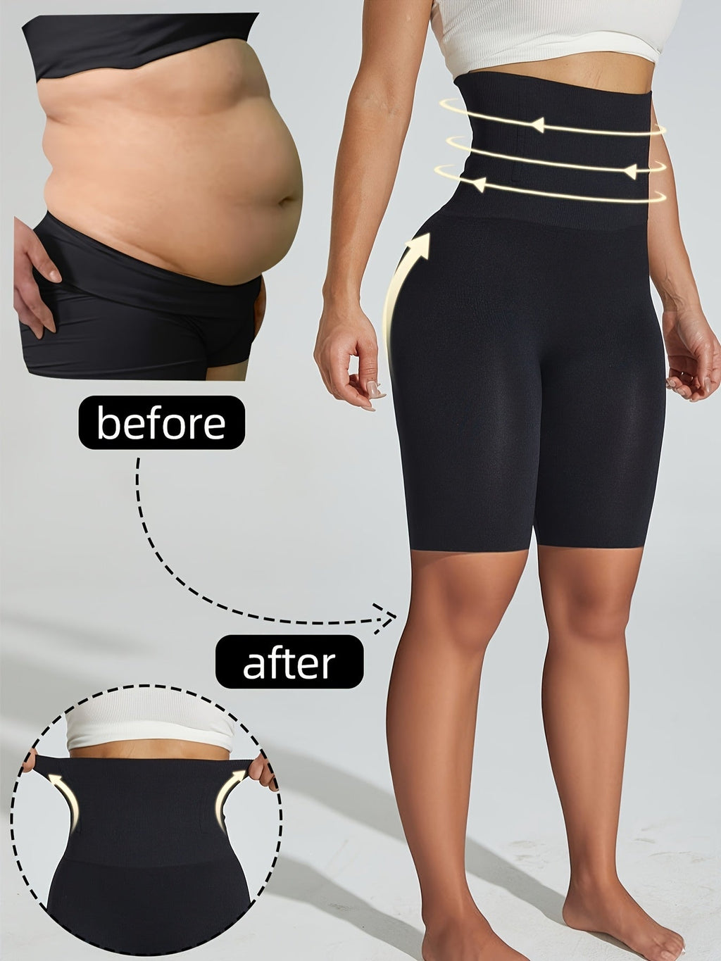Damen Hohe Taille Yogahose – Bequem, Figurformend sowie Atmungsaktiv