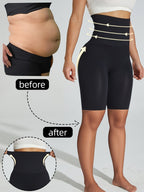 Damen Hohe Taille Yogahose – Bequem, Figurformend sowie Atmungsaktiv
