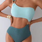 Elegantes Damen Ein-Schulter Badeanzug – Komfort sowie Design