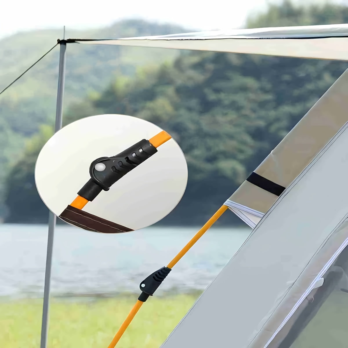 QuickCamp Zelt - Schnell aufzubauendes Zelt inklusive UV-Schutz für 4 Personen