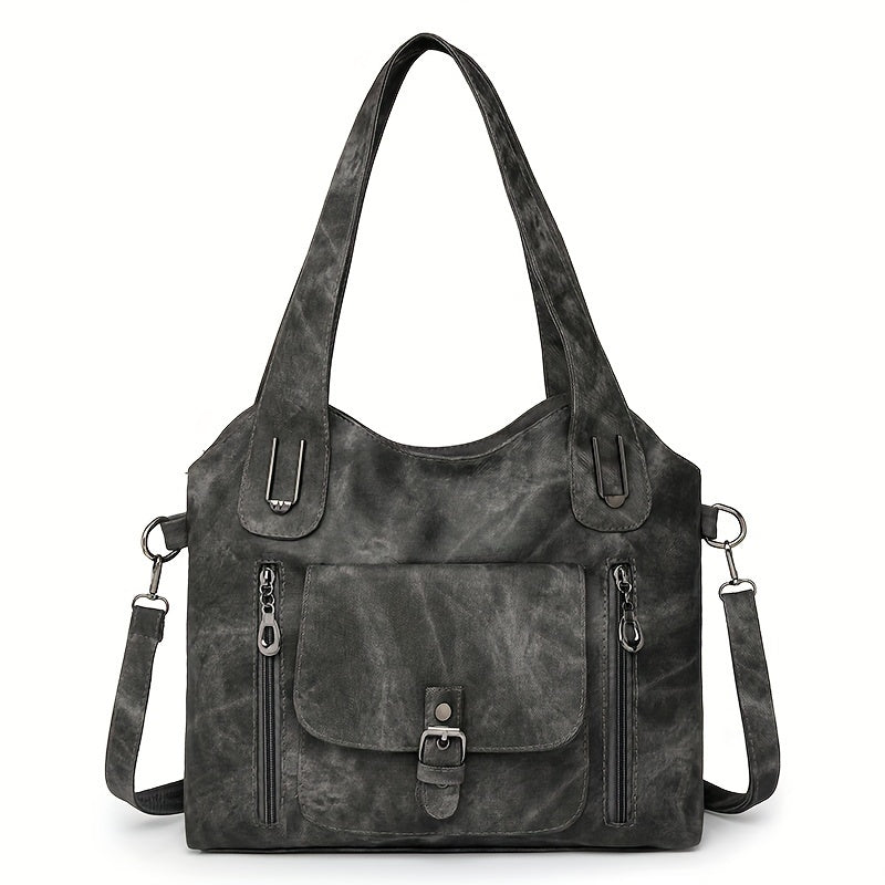Vintage Chic Schultertasche – Funktional und Elegant