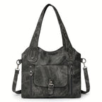 Vintage Chic Schultertasche – Funktional und Elegant