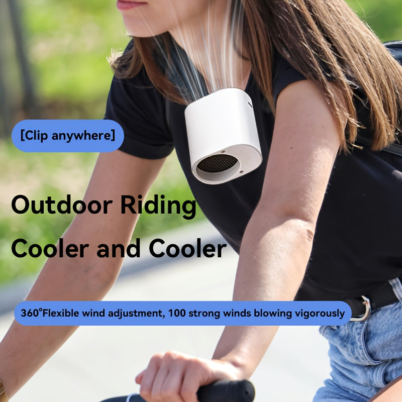 BreezeClip Mini Ventilator – Leistungsstarke Kühlung, Überall sowie Immer