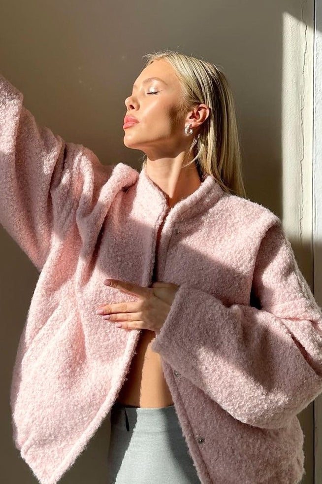 Jacke in Rosa