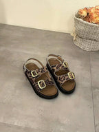 Trendige Damen Plattform Sandalen – Elegant und Komfortabel
