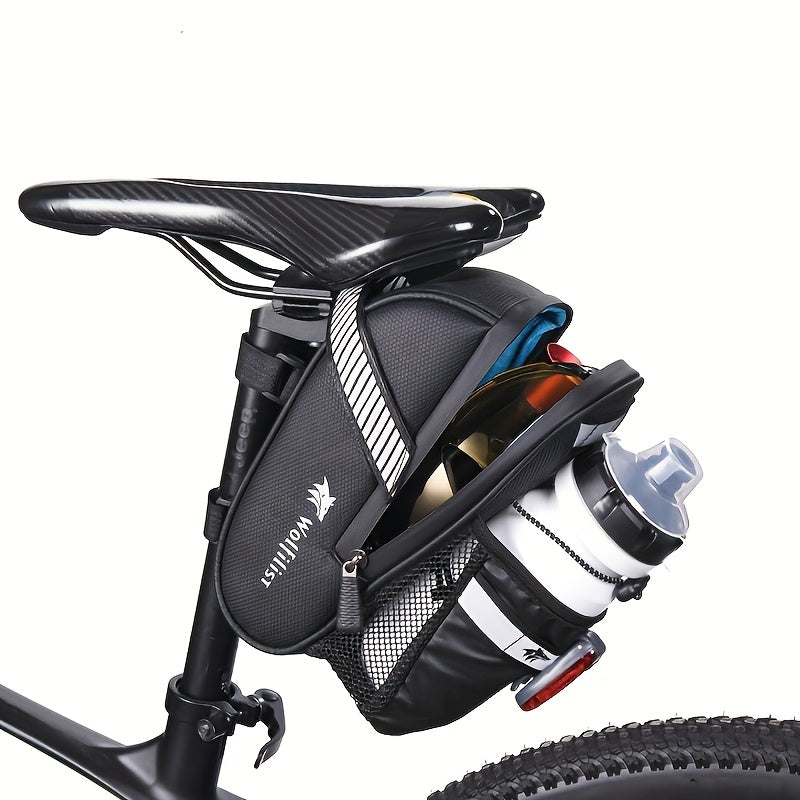 RideSafe Fahrradtasche – Groß, Reflektierend und Funktional für Unter dem Sattel