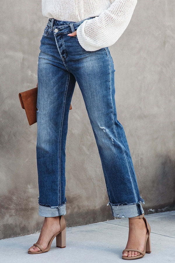 High-Waist Jeans