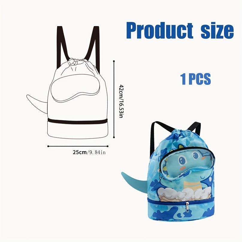 Ozean-Themen Schwimm-Rucksack – Wasserdicht inklusive Nass/Trocken-Trennung