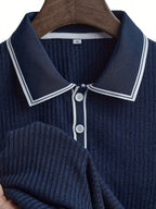 Herren Polo-Shirt mit kurzen Ärmeln – Bequem und elegant für den Sommer