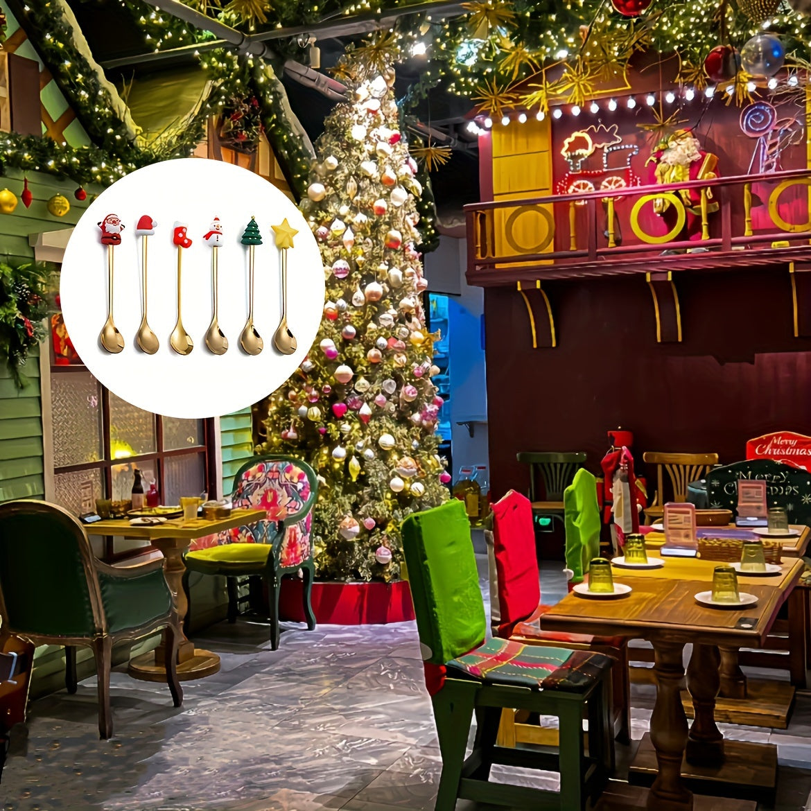 Weihnachtliches Löffelset – Ideal für festliche Tafelmomente
