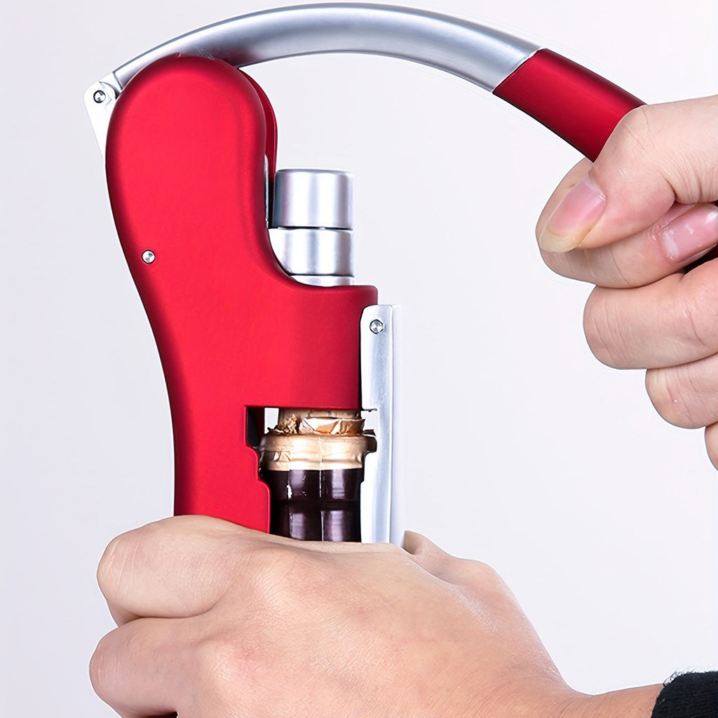 Ergonomischer Korkenzieher – Schnell und Sicher Weinflaschen Öffnen für den Einsatz zu Hause und Gastronomie