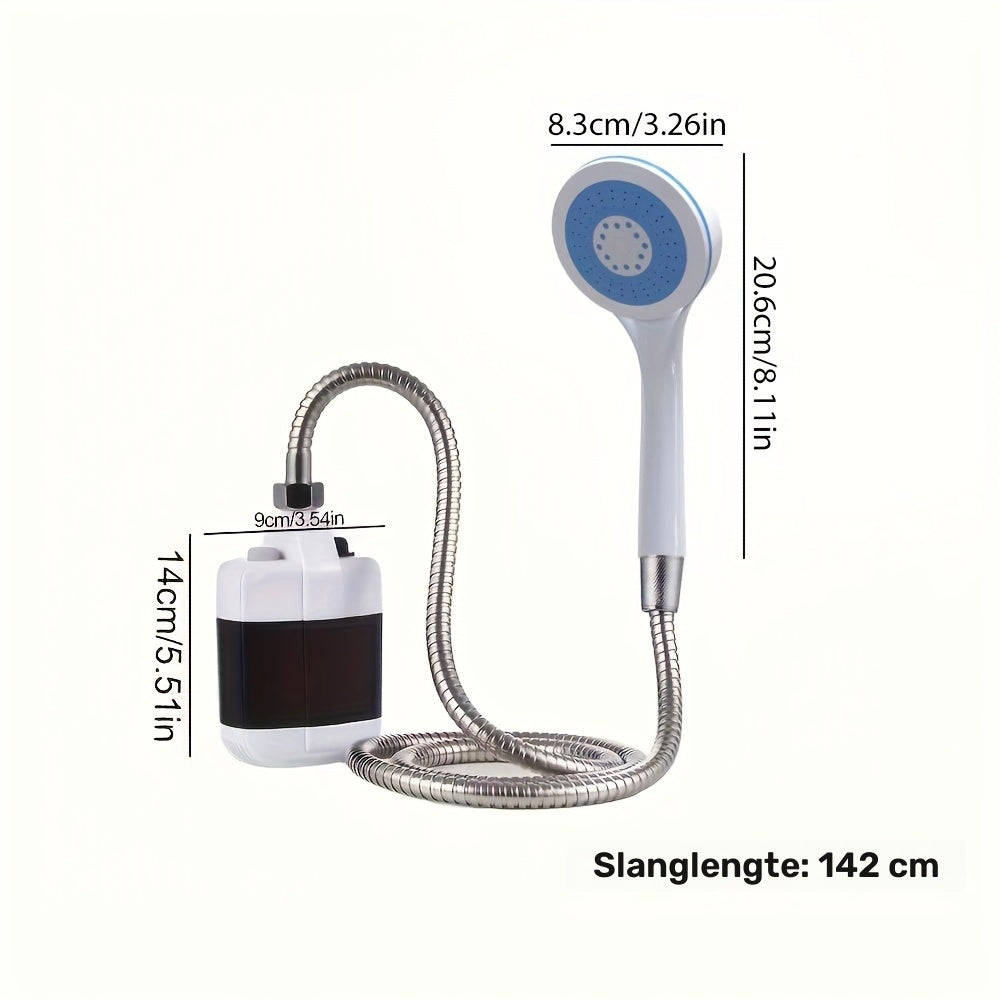 Tragbare Campingdusche – Handheld inklusive Wasserfiltersystem