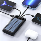 Hochleistungs-Solar-Powerbank mit 20.000mAh – Schnelles sowie Dual-Laden