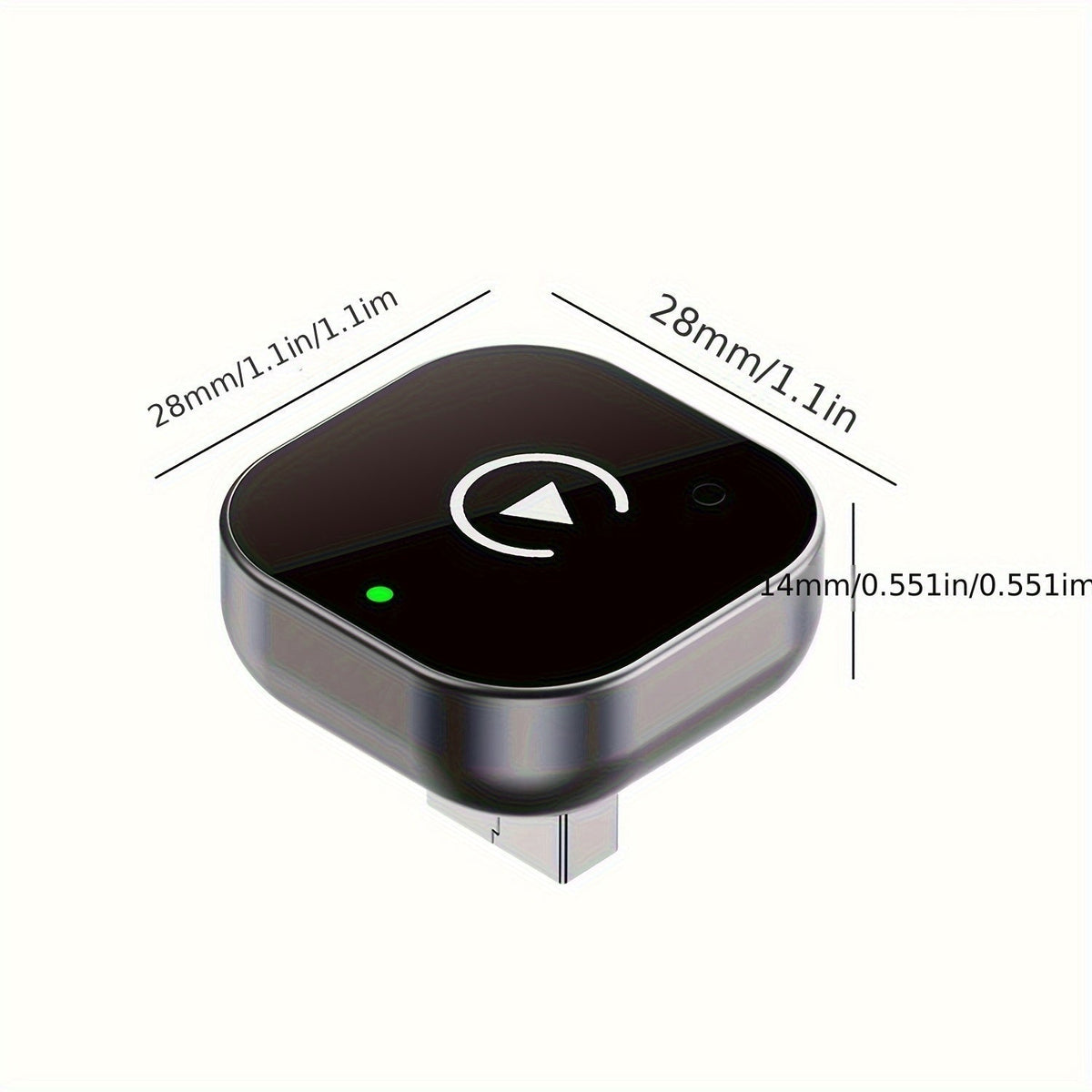 2-in-1 Drahtloser CarPlay & Android Auto Adapter: Plug & Play Schnell Verbunden