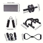 CoreMax Fitness Set – 7-teiliges Training für starke Bauch- sowie Kernmuskulatur