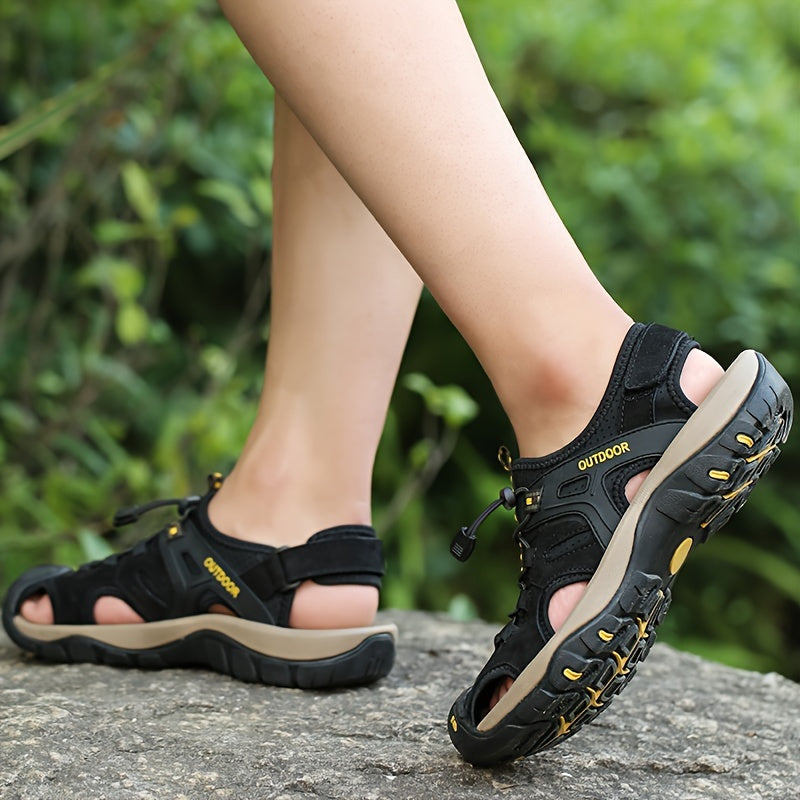 Herren Premium Leder Fischer Sandalen – Bequem & Haltbar