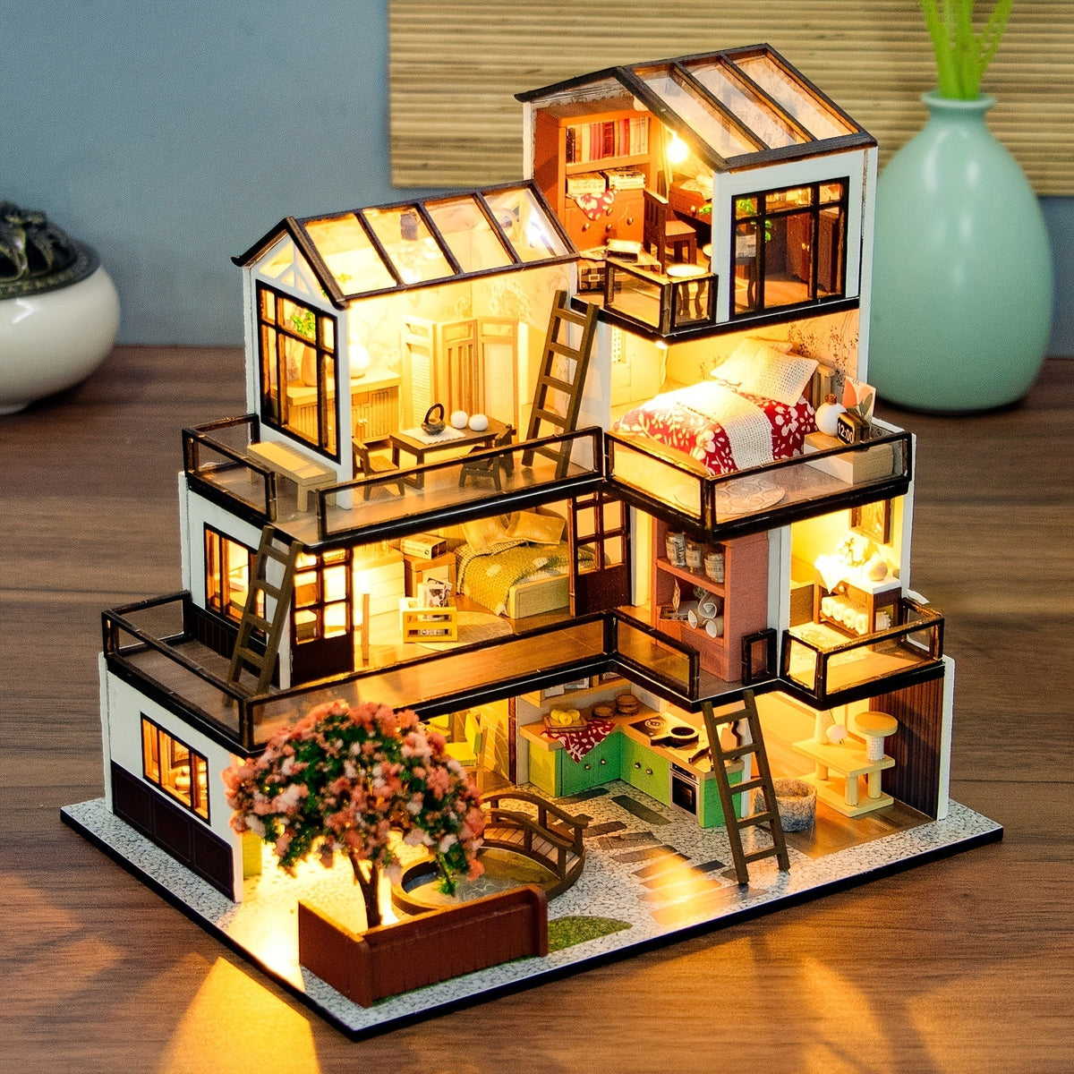 Lichtnest Miniaturhaus – Kreativer Bauspaß für jeden Hobbyisten