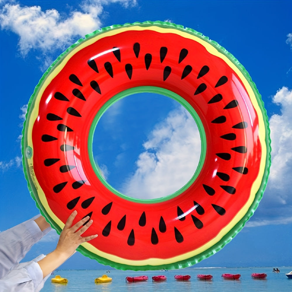Frucht-Themen Aufblasbare Poolfloats: Set aus 3 strapazierfähigen Ringen