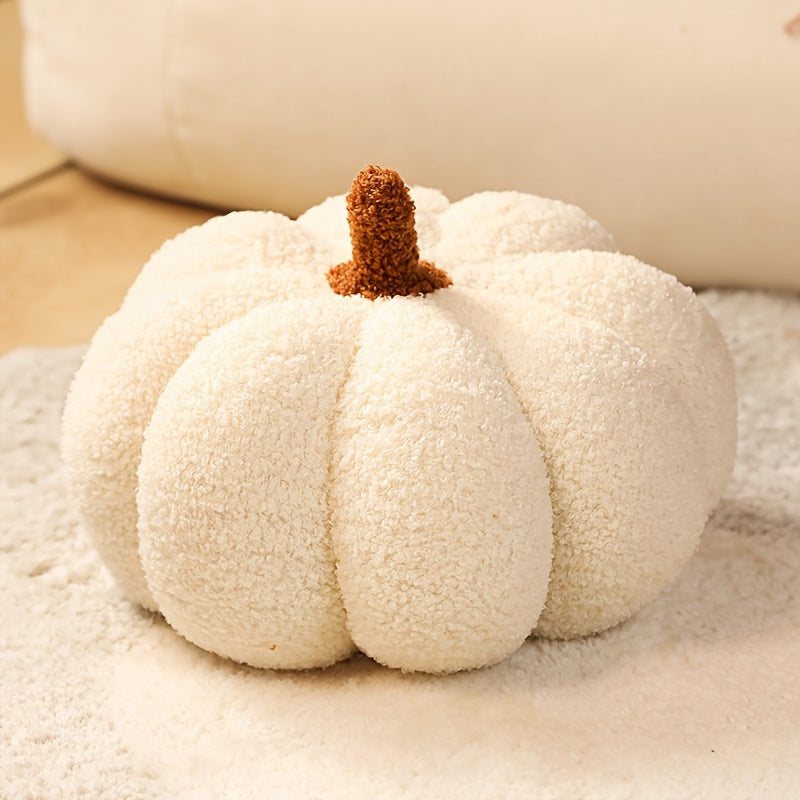 Plüsch Kürbis Kissen – Behaglich und Weich für Herbstdekoration
