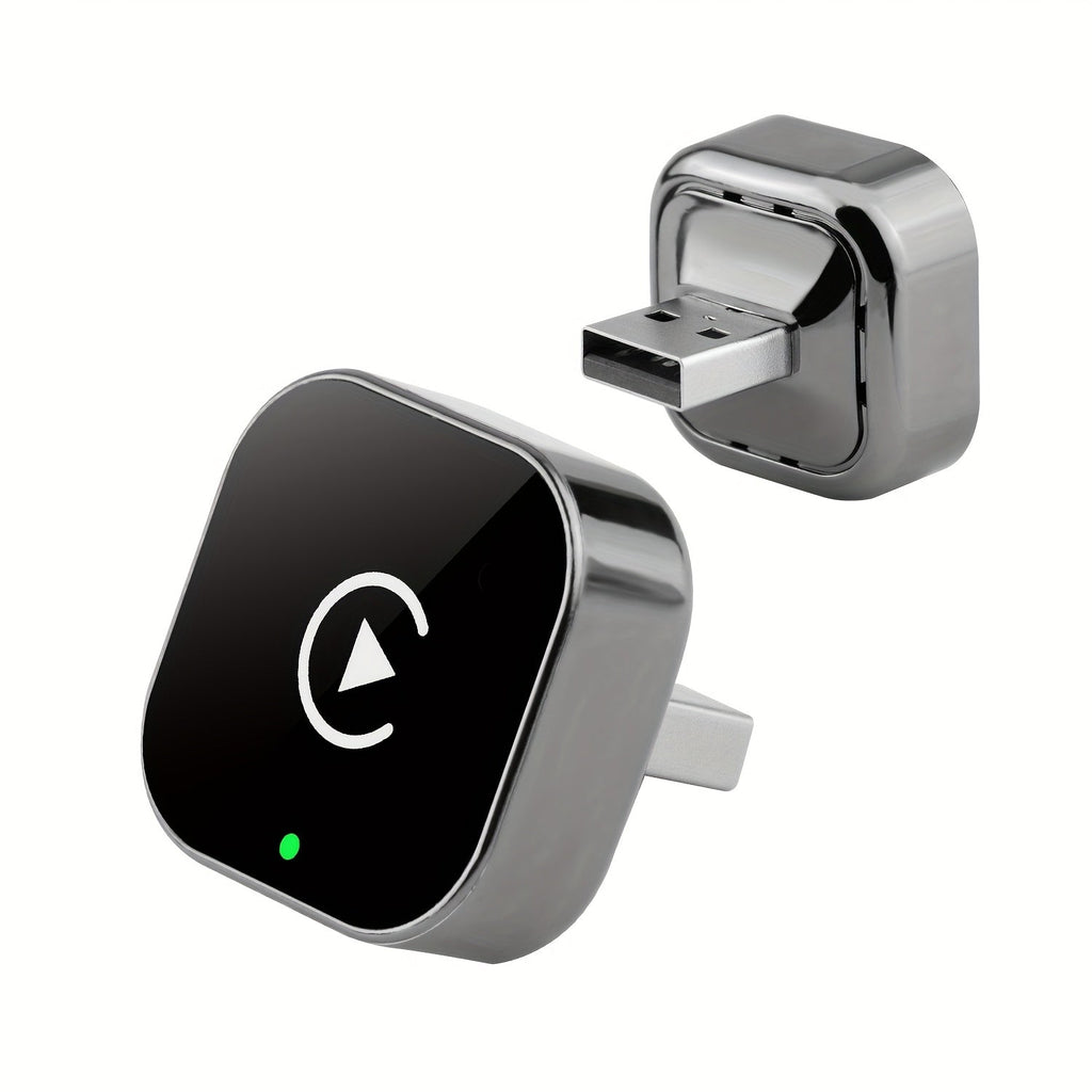 2-in-1 Drahtloser CarPlay & Android Auto Adapter: Plug & Play Schnell Verbunden