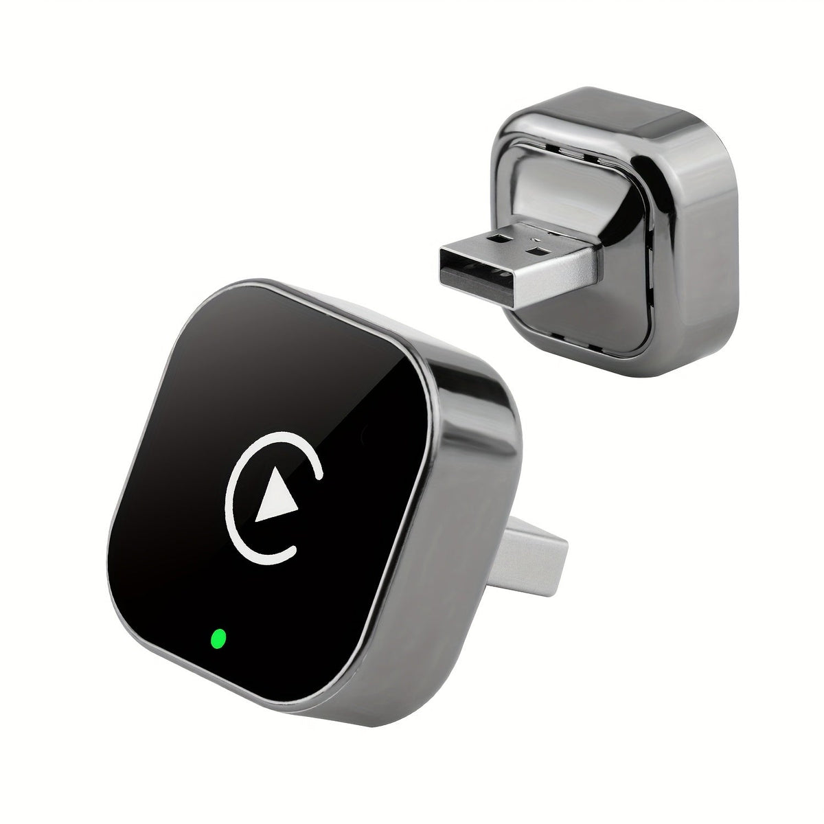 2-in-1 Drahtloser CarPlay & Android Auto Adapter: Plug & Play Schnell Verbunden