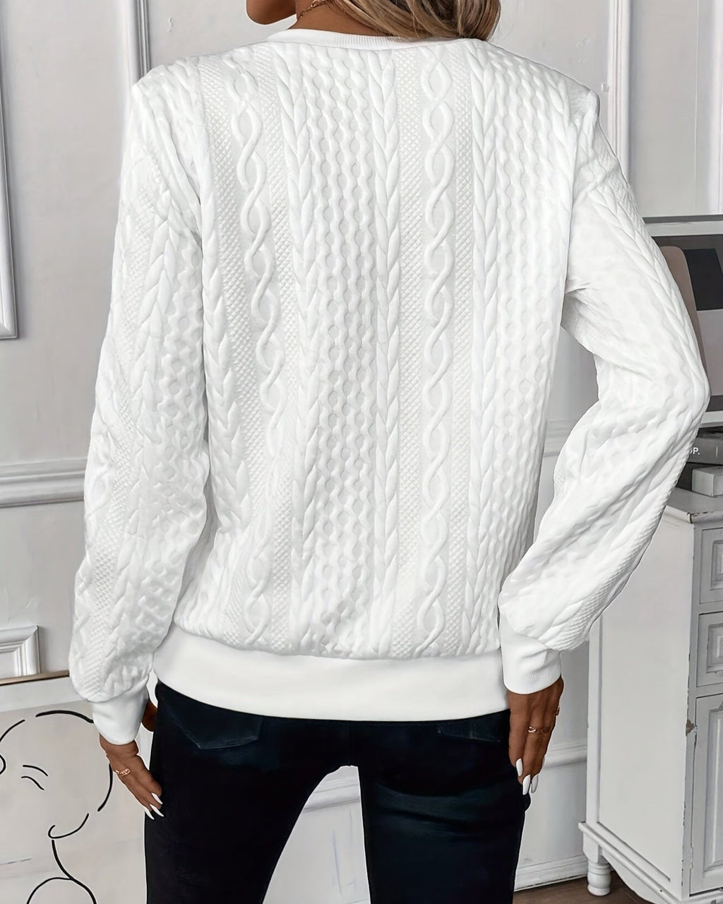 Stilvoller Pullover