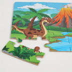Pädagogisches Dinosaurierpuzzle – Für kreatives Lernen sowie Spielspaß