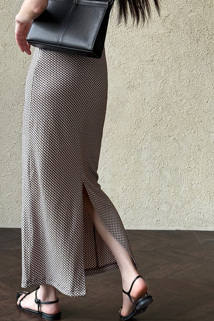 Ärmelloses Maxikleid in Grau