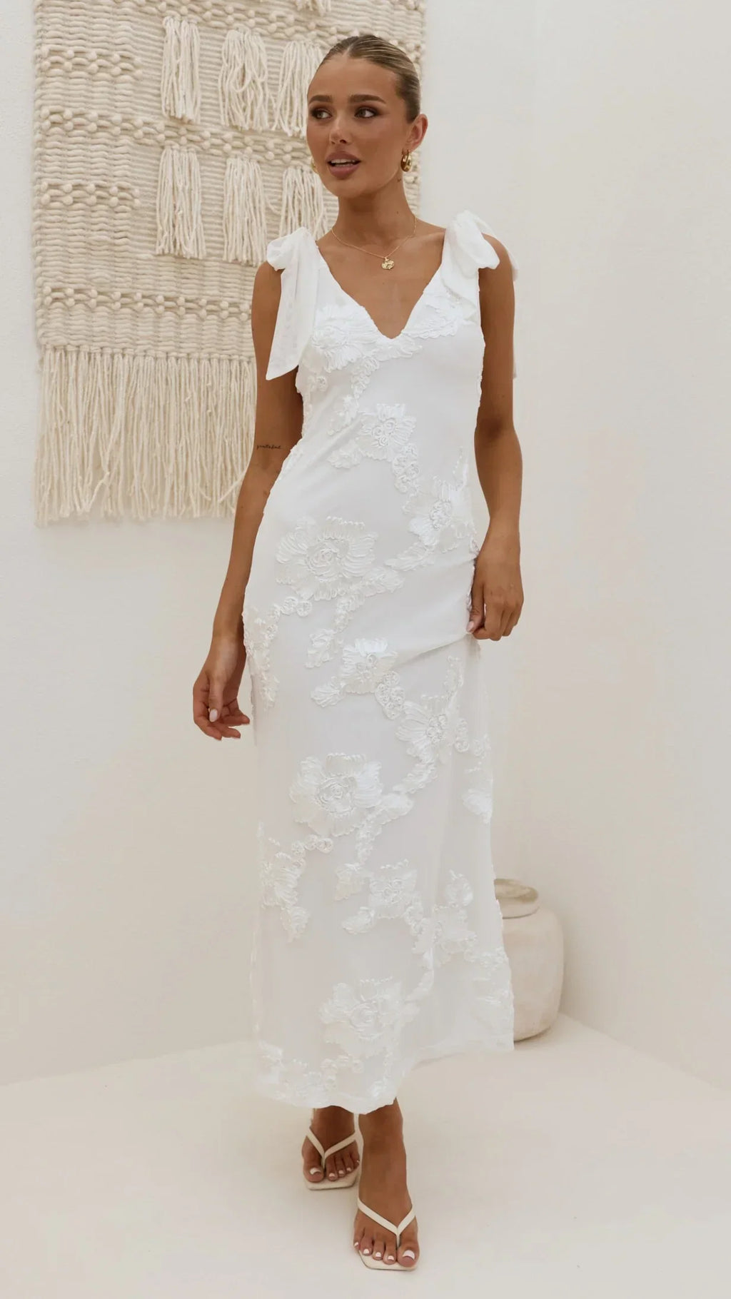 Usha – Maxikleid mit Blumenmuster