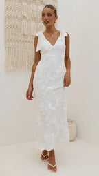 Usha – Maxikleid mit Blumenmuster