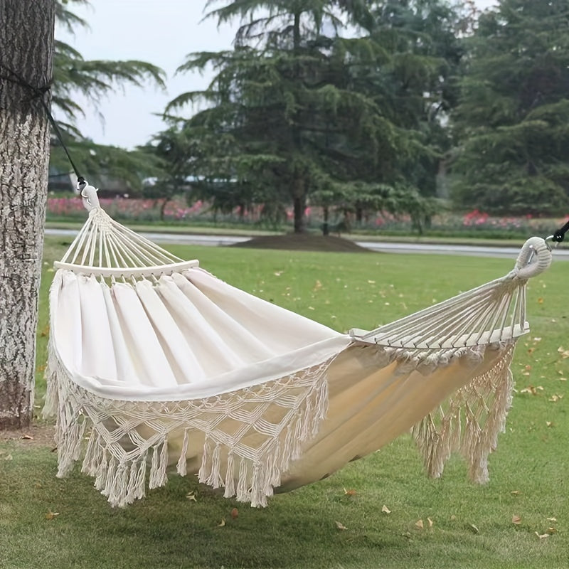 Tusheng Boho Hängematte – Entspannen in Farbe und Komfort