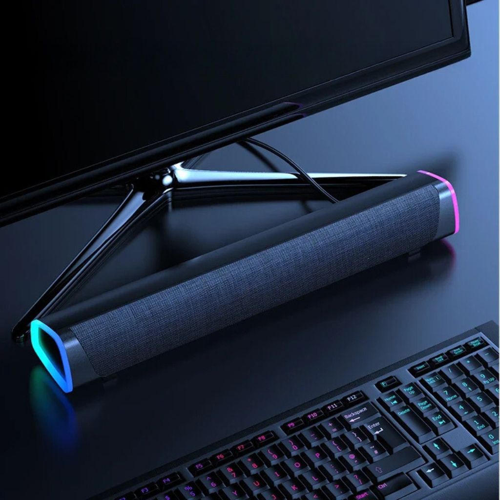 SonicBeam Gaming Soundbar – Dynamischer Klang inklusive LED-Ambiente