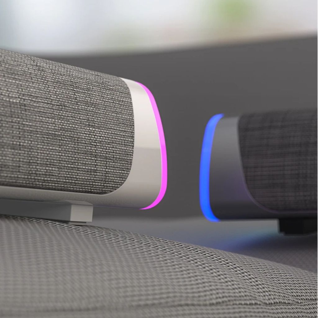 SonicBeam Gaming Soundbar – Dynamischer Klang inklusive LED-Ambiente
