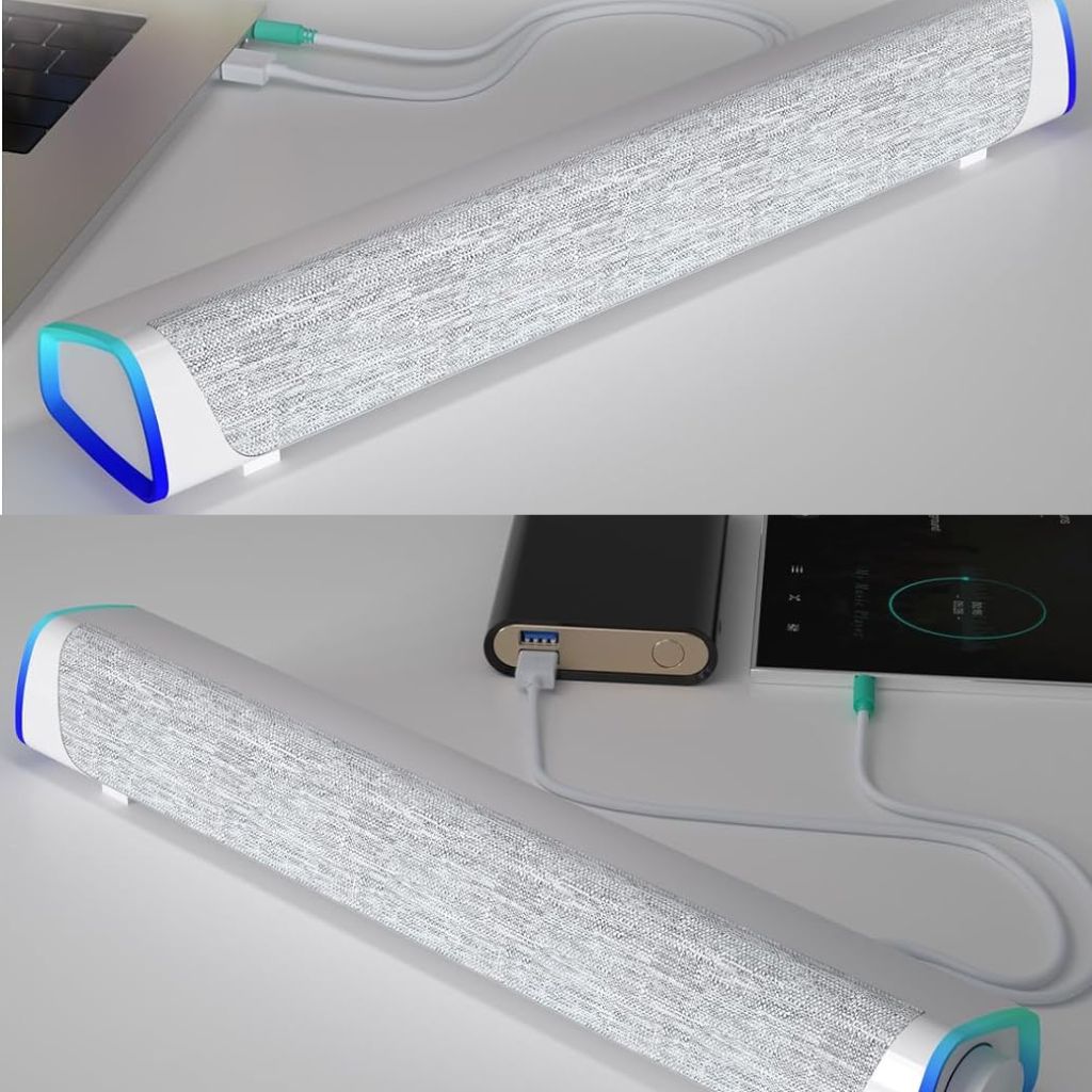 SonicBeam Gaming Soundbar – Dynamischer Klang inklusive LED-Ambiente