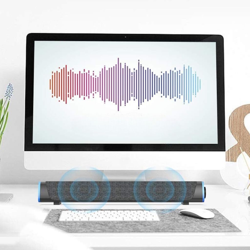 SonicBeam Gaming Soundbar – Dynamischer Klang inklusive LED-Ambiente