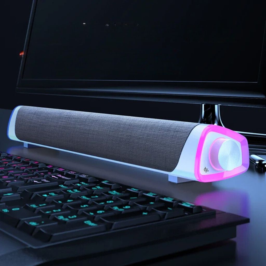SonicBeam Gaming Soundbar – Dynamischer Klang inklusive LED-Ambiente