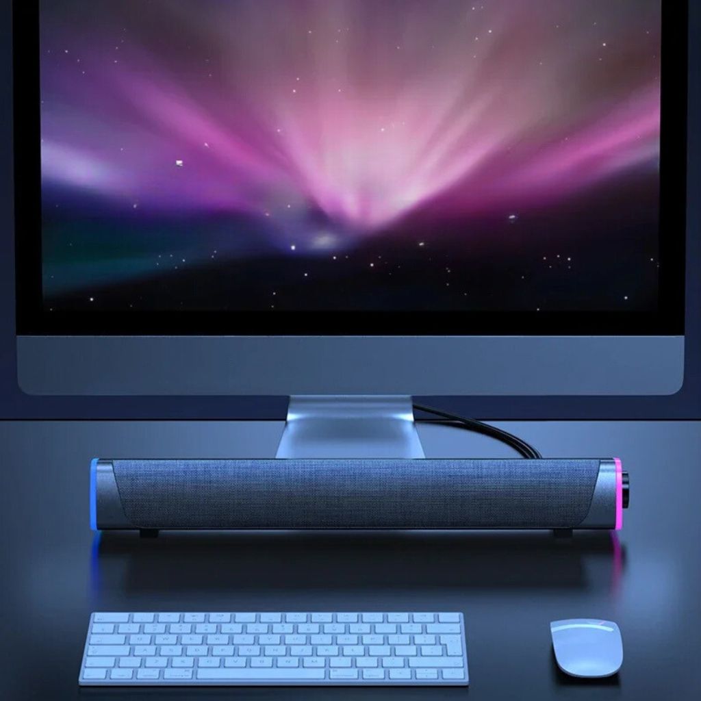 SonicBeam Gaming Soundbar – Dynamischer Klang inklusive LED-Ambiente